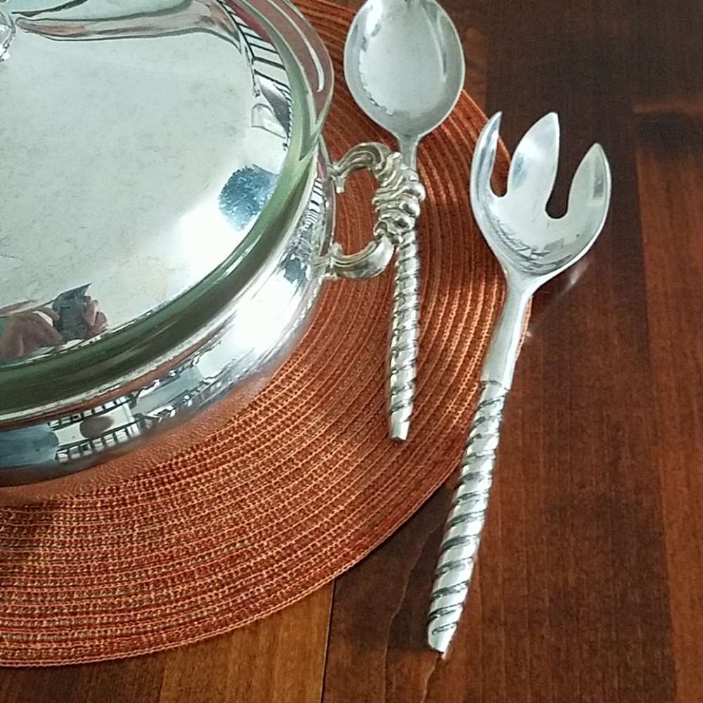 ❄Vintage SPINDLE FORK AND SPOON set